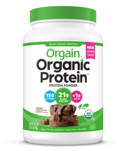 Organic Protein™ Plant Based Protein Powder - Creamy Chocolate Fudge